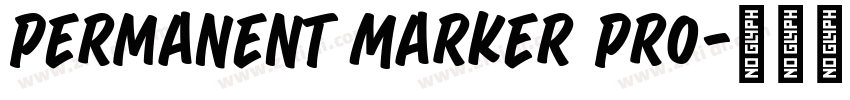 Permanent Marker Pro字体转换